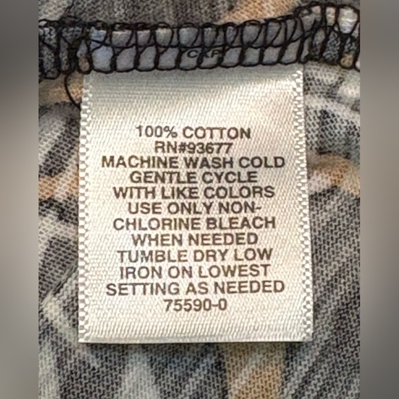 Liz Claiborne Brown Short Sleeve Fitted Blouse size Small NWT - Picture 9 of 13